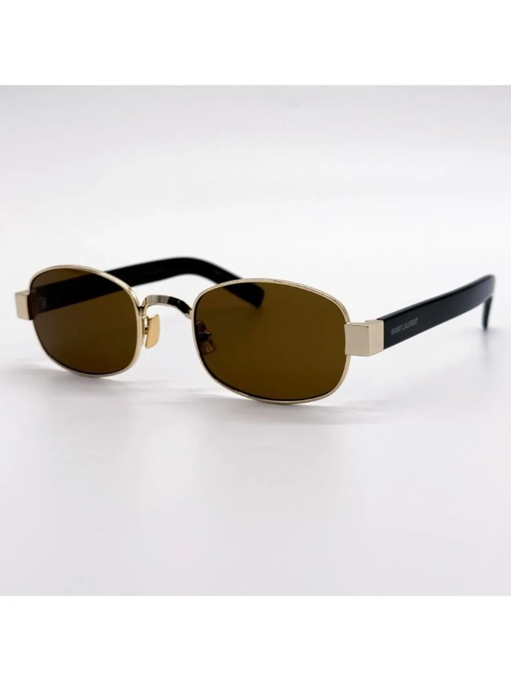 New Saint Laurent Sunglasses SL706 001 Black Brown Unisex Eyewear